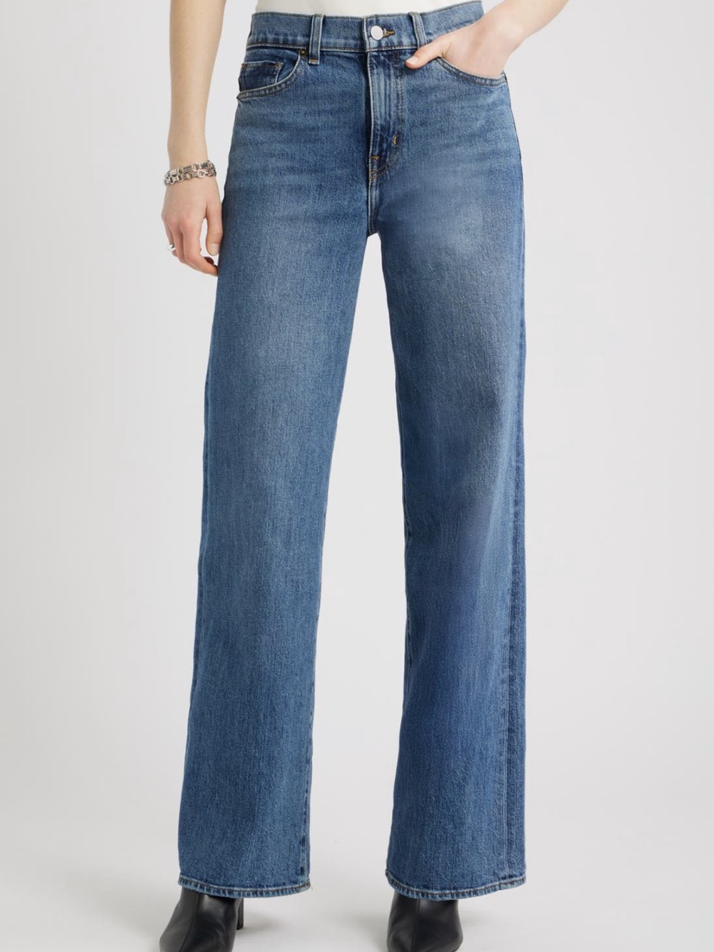 Nordstrom High Waist Wide Leg
Jeans